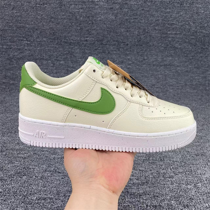 Women's Air Force 1 Cream Shoes Top 233